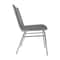 Flash Furniture HERCULES Heavy Duty Gray Vinyl Stack Chair XU-60153-GRY-VYL-GG - alternate 7