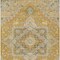Homeroots 8' X 10' Gold Beige And Blue Oriental Washable Indoor Outdoor Area Rug 600159 - alternate 5