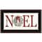 Homeroots Christmas Noel 2 Black Framed Print Wall Art 405035 - alternate 1