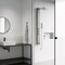 Vigo 58 in. H x 5 in. W 4-Jet Shower Panel System with Square Rainhead, Tub Filler and Hand Shower VG08023ST - alternate 4