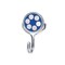 Magnet Source Magnetic Hook .5in L X 1.5in W Silver 65 lb. pull Silver 7548 - alternate 15