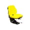 Uni Pro 117 Utility Mechanical Suspension Seat, Yellow Vinyl 7736 - alternate 5
