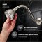 Supplygiant S Shaped Shower Arm with Flange 8 in Stainless Steel Wall 1/2 in Threaded Connector, Nickel Finish 74-TB0TG-O - alternate 3