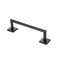Paradise Bathworks Rapture, Single Towel Bar, 9", Matte Black 70320 - alternate 2