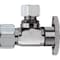 Do It Best 5/8'' OD x 1/2'' OD Quarter Turn Angle Valve B62-1PCLF - alternate 1