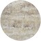 Homeroots 8' Ivory And Taupe Round Striped Washable Indoor Outdoor Area Rug 609548 - alternate 7