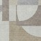 Homeroots 9' X 12' Khaki And Silver Geometric Washable Indoor Outdoor Area Rug 617924 - alternate 6