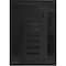 Vdomdoors Aluminum Door Iron 0188 Black Entry Steel Metal Classic Painted 64 x 96 (16+36+16 x 80+16)-Left Ins IRON0188EXD-BLK-W16+36+16xH80+16-LH-I - alternate 3