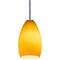 Access Lighting Champagne, Pendant, Brushed Steel Finish, Maya Glass 28012-1R-BS/MYA - alternate 4