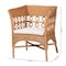 Bali & Pari Oxford Bohemian Light Honey Rattan Arm Chair 256-14173-ZORO - alternate 8