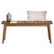 Alaterre Furniture Calais Dining Mid Century Modern 46" Solid Wood Dining Bench Entryway Bench w/ Minimalist Design ANCA0390 - alternate 9