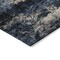Homeroots 10' X 14' Navy Blue Gray And Black Abstract Washable Indoor Outdoor Area Rug 605966 - alternate 6