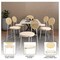 Leisuremod Euston Dining Chair with Velvet Seat and White Steel Frame in Beige ECW17BG - alternate 7