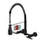 Kingston Brass Double-Handle Wall-Mount Pre-Rinse Bridge Kitchen Faucet, Matte Black GS8280CKL - alternate 1