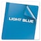 Oxford Clear Front Report Cover 8-1/2 x 11", Blue, Pk25 55801 - alternate 7