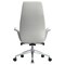 Leisuremod Summit High-Back Office Chair in Faux Leather & Aluminum Frame with Swivel & Tilt, White SOT21WL - alternate 5