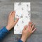 Smarty Had A Party White with Silver Paint Splatter Paper Dinner Napkins 600 Napkins, 600PK 2192-CASE - alternate 6