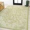 Jonathan Y Tela Bohemian Textured Weave Floral Green/Cream 4 ft. x 6 ft. Indoor/Outdoor Area Rug SMB100D-4 - alternate 5
