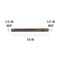 Southland 1/2-in x 10-in Black Steel Schedule 40 Nipple 583-100HN - alternate 4