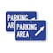 Signmission Parking Area Up Right Arrow Symbol, 18'' X 24'' 2 Signs, Heavy Gauge Aluminum, 2PK A-1824-2PACK-24613 - alternate 1