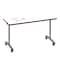 Correll Rectangle Premium Sit To Stand Dry Erase Flip Top Table, 60 in W, 28 in to 38 in H FTS2460DE-80-14-35 - alternate 1