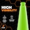 Xpose Safety Traffic Safety Cone, 36 in, Premium PVC, No Collar, Lime Green, 8 pk LTC36-8-X - alternate 8