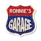Signmission Ronnie's Garage, 6 Inch X 6 Inch, Plastic Sign SHI-P-6-383-RONNIE - alternate 1
