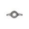 Auveco 1/4in-20 Wing Nut 18-8 Stainless Steel, 25PK 13258 - alternate 2