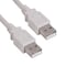 Sanoxy 15ft USB 2.0 A Male to A Male Cable, White SNX-CBL-LDR-U2101-8115 - alternate 2