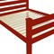 Homeroots Red Solid Wood Twin Bed Frame 546944 - alternate 3