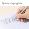 Deli SMMOS Retractable Gel Pen 0.5mm, Black Ink, 600m, 12PK EG057-BK - alternate 3