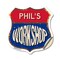 Signmission Phil's Workshop, 12 Inch X 12 Inch, Vinyl Decal SHI-D-12-489-PHIL - alternate 1