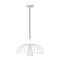 Z-Lite Valencia Texture White 1 Light Pendant 623P16-TXWH - alternate 1
