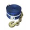 Mytee Products 4in x30ft Kinedyne Winch Strap w/Chain Anchor - WLL 5400 lbs HD Blue 4in Tie Down Straps w/Hook WS430B-C-K - alternate 6