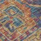 Homeroots 2' X 3' Red Orange and Blue Oriental Washable Non Skid Indoor Outdoor Area Rug 563835 - alternate 8