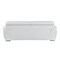 Homeroots 86" White Leather Sofa With Silver Legs 329523 - alternate 5