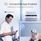 Hisense 10,000 BTU UltraSlim Window Air Conditioner with Inverter Technology & Install Bracket, 450 Sq. Ft. AALW10TW26 - alternate 5