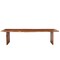 Homeroots 73" Brown Solid Wood Dining Bench 522087 - alternate 1