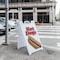 Signmission Hot Dogs, A-Frame & 2 Decals Installed, Heavy-Duty Plastic Frame SBHD-D-2436-Hot Dogs 1 - alternate 5