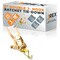 Jrex Safety HD Ratchet Strap with Double J Hooks, Yellow 2 in x 15 ft Tie Down RTD215-JR-DJH-1 - alternate 1