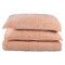 Lavish Home 3PC Velvet King Quilt Bedding Set 108x92 Inch King Bedspread and Matching Pillow Shams, Pink 66-004-VP-K - alternate 8