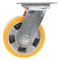 Vestil Polyurethane Swivel Caster 5 In. Diameter x 2 In. Width 990 Lb. Capacity Orange/Gray CST-VE-5X2PUA-S - alternate 8