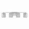 Jonathan Y Coco Prism Vintage 29.75" 4-Light Metal/Glass Classic Glam LED Vanity Light, Chrome JYL3555A - alternate 9