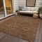 Homeroots 5' X 8' Brown Red And Green Floral Washable Indoor Outdoor Area Rug 604608 - alternate 8