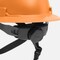 Ironwear Type 2 Class E Full Brim Safety Helmet w/ Chin Strap, Hi-Vis Orange 3968-HO - alternate 4