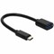 Add-On Addon 17Cm (7In) Usb 3.1 Type (C) Male To Usb 3.0 (A)Female Black USBC2USB3FB - alternate 6