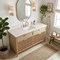 Ackland LustreLine Sarena 61 in. x 22 in. Engineered Stone Integrated Single Sink Vanity Top AKFVNQZSARE61X22P-SB - alternate 4