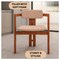 Leisuremod Velo Series Modern Dining Chair in Dark Natural Wood with Taupe Seat, 2PK VCA-51DTP-2 - alternate 9