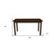 Homeroots 60" Coffee Solid Wood Dining Table 548918 - alternate 6