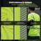 Ergodyne Hi-Vis Shirt, 2XL, Lime, Short Sleeve 22276 - alternate 3